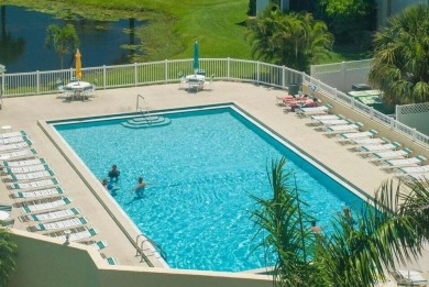 Peaceful pond view to enjoy your morning coffee from this on Ocean Village Golf Course in Florida - for sale on GolfHomes.com, golf home, golf lot