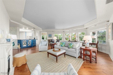 This stunning penthouse offers sweeping views down the 9th on The Sanctuary Golf Club in Florida - for sale on GolfHomes.com, golf home, golf lot