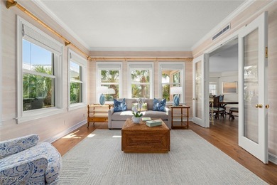 This stunning penthouse offers sweeping views down the 9th on The Sanctuary Golf Club in Florida - for sale on GolfHomes.com, golf home, golf lot