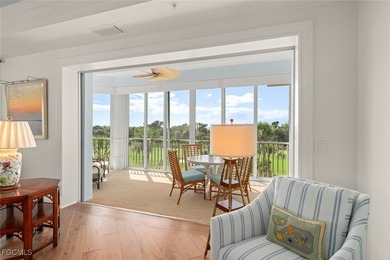 This stunning penthouse offers sweeping views down the 9th on The Sanctuary Golf Club in Florida - for sale on GolfHomes.com, golf home, golf lot