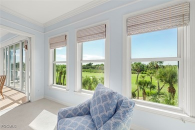 This stunning penthouse offers sweeping views down the 9th on The Sanctuary Golf Club in Florida - for sale on GolfHomes.com, golf home, golf lot