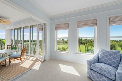 This stunning penthouse offers sweeping views down the 9th on The Sanctuary Golf Club in Florida - for sale on GolfHomes.com, golf home, golf lot
