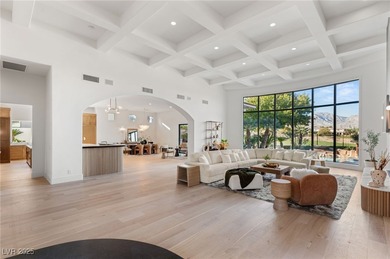 Discover a reimagined luxury masterpiece in guard-gated on TPC Las Vegas in Nevada - for sale on GolfHomes.com, golf home, golf lot