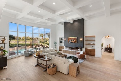 Discover a reimagined luxury masterpiece in guard-gated on TPC Las Vegas in Nevada - for sale on GolfHomes.com, golf home, golf lot