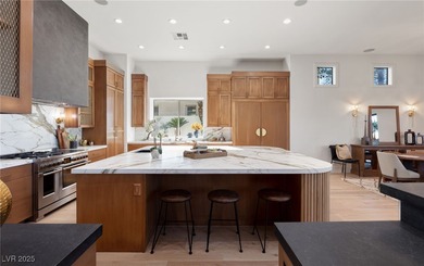 Discover a reimagined luxury masterpiece in guard-gated on TPC Las Vegas in Nevada - for sale on GolfHomes.com, golf home, golf lot