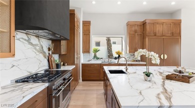 Discover a reimagined luxury masterpiece in guard-gated on TPC Las Vegas in Nevada - for sale on GolfHomes.com, golf home, golf lot