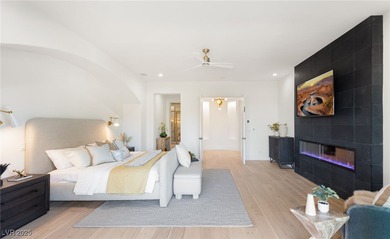 Discover a reimagined luxury masterpiece in guard-gated on TPC Las Vegas in Nevada - for sale on GolfHomes.com, golf home, golf lot