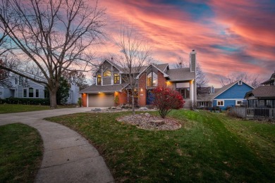 Nestled on a serene cul-de-sac in the quiet and very on Urbandale Golf and Country Club in Iowa - for sale on GolfHomes.com, golf home, golf lot