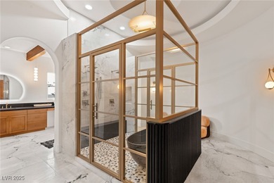 Discover a reimagined luxury masterpiece in guard-gated on TPC Las Vegas in Nevada - for sale on GolfHomes.com, golf home, golf lot