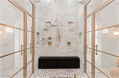 Discover a reimagined luxury masterpiece in guard-gated on TPC Las Vegas in Nevada - for sale on GolfHomes.com, golf home, golf lot