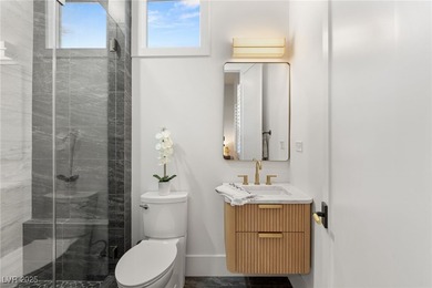 Discover a reimagined luxury masterpiece in guard-gated on TPC Las Vegas in Nevada - for sale on GolfHomes.com, golf home, golf lot