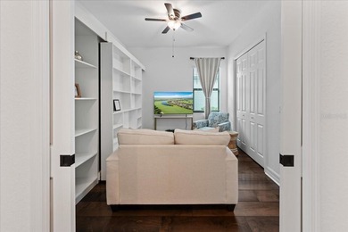 Golf, water, and sunrise views with true backyard privacy! Built on Lakewood National Golf Club in Florida - for sale on GolfHomes.com, golf home, golf lot