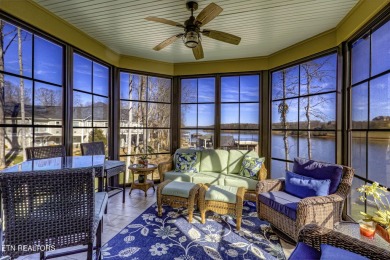 Exquisite Lake Front Home with Mountain and Lake Views! This on Tellico Village -The Links At Kahite Golf Course in Tennessee - for sale on GolfHomes.com, golf home, golf lot