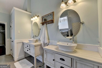 Perfectly positioned on the 8th green in highly desirable on Hampton Golf Village in Georgia - for sale on GolfHomes.com, golf home, golf lot