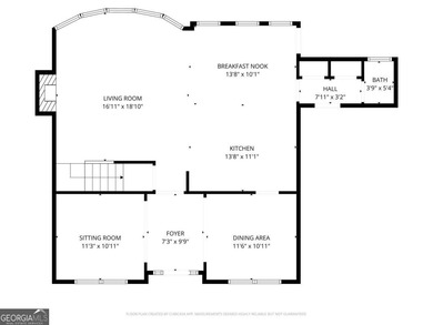Perfectly positioned on the 8th green in highly desirable on Hampton Golf Village in Georgia - for sale on GolfHomes.com, golf home, golf lot