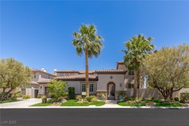 Positioned along the 18th fairway of the Arroyo golf course on Red Rock Country Club in Nevada - for sale on GolfHomes.com, golf home, golf lot