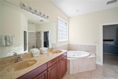 Location! Location! Location! This move-in ready, two-story home on Spanish Wells Golf and Country Club in Florida - for sale on GolfHomes.com, golf home, golf lot