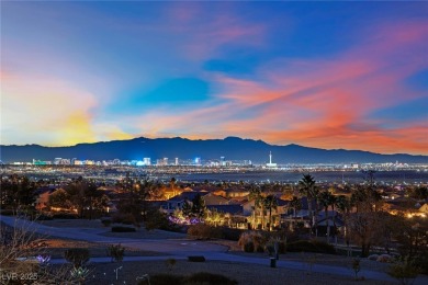 Guard gated with stunning Strip and mountain views! Boasting on Tuscany Golf Club in Nevada - for sale on GolfHomes.com, golf home, golf lot