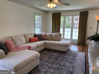 Enjoy life in this beautiful all-brick, low maintenance home in on Jennings Mill Country Club in Georgia - for sale on GolfHomes.com, golf home, golf lot