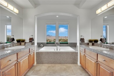 Guard gated with stunning Strip and mountain views! Boasting on Tuscany Golf Club in Nevada - for sale on GolfHomes.com, golf home, golf lot