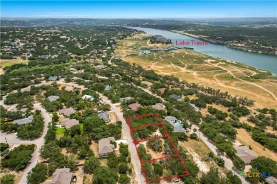 SINGLE LOT or Rare opportunity to own FOUR ADJACENT vacant lots on Lago Vista Golf Club in Texas - for sale on GolfHomes.com, golf home, golf lot