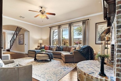 Beautifully-positioned on a serene creek-view lot beside a on WestRidge Golf Course in Texas - for sale on GolfHomes.com, golf home, golf lot