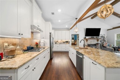 Welcome to this beautiful Craftsman-style ranch home in the on The Highlands Course at Lake Arrowhead in Georgia - for sale on GolfHomes.com, golf home, golf lot