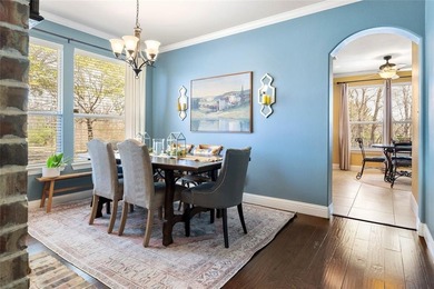 Beautifully-positioned on a serene creek-view lot beside a on WestRidge Golf Course in Texas - for sale on GolfHomes.com, golf home, golf lot