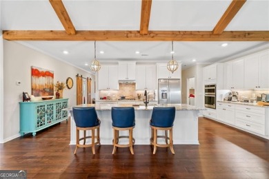 Welcome to this beautiful Craftsman-style ranch home in the on The Highlands Course at Lake Arrowhead in Georgia - for sale on GolfHomes.com, golf home, golf lot