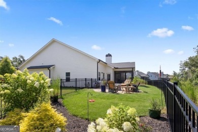 Welcome to this beautiful Craftsman-style ranch home in the on The Highlands Course at Lake Arrowhead in Georgia - for sale on GolfHomes.com, golf home, golf lot