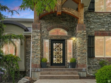 Discover timeless elegance in the sought-after Valle Di Villa on Hidden Valley Country Club in Utah - for sale on GolfHomes.com, golf home, golf lot