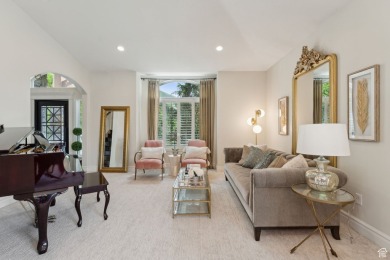 Discover timeless elegance in the sought-after Valle Di Villa on Hidden Valley Country Club in Utah - for sale on GolfHomes.com, golf home, golf lot
