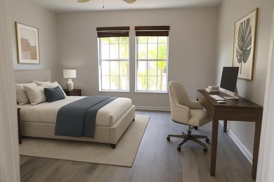 Rare corner-lot waterfront gem with wraparound water and golf on Savanna Golf Club in Florida - for sale on GolfHomes.com, golf home, golf lot