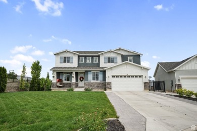 Absolutely stunning Saratoga Springs home located right on the on Talons Cove Golf Club in Utah - for sale on GolfHomes.com, golf home, golf lot