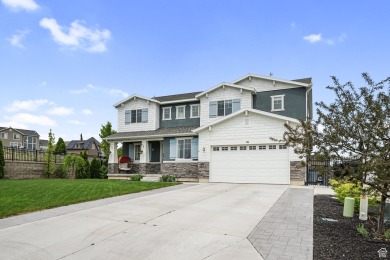 Absolutely stunning Saratoga Springs home located right on the on Talons Cove Golf Club in Utah - for sale on GolfHomes.com, golf home, golf lot