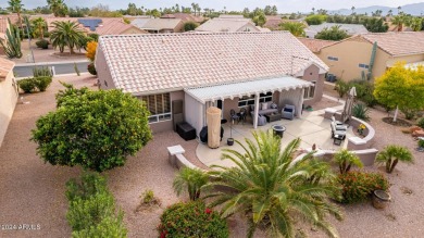 Pride of ownership! This charming 2-bedroom, 2-bath residence is on Desert Trails in Arizona - for sale on GolfHomes.com, golf home, golf lot