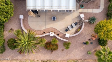 Pride of ownership! This charming 2-bedroom, 2-bath residence is on Desert Trails in Arizona - for sale on GolfHomes.com, golf home, golf lot