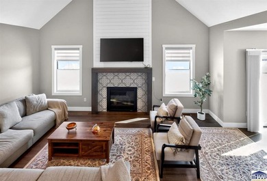 An incredibly maintained 2022 build~ An impressive 5 bedrooms, 4 on Idle Creek Golf Course in Indiana - for sale on GolfHomes.com, golf home, golf lot