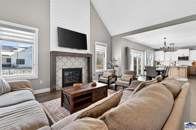 An incredibly maintained 2022 build~ An impressive 5 bedrooms, 4 on Idle Creek Golf Course in Indiana - for sale on GolfHomes.com, golf home, golf lot