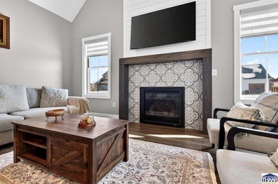 An incredibly maintained 2022 build~ An impressive 5 bedrooms, 4 on Idle Creek Golf Course in Indiana - for sale on GolfHomes.com, golf home, golf lot