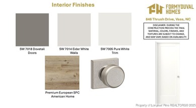 Welcome to your dream home, a stunning new construction by local on Woodlake Country Club in North Carolina - for sale on GolfHomes.com, golf home, golf lot