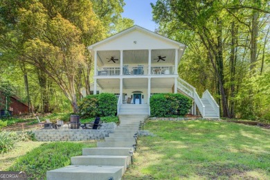 Scenic shores and stylish living in Turtle Cove on Turtle Cove Golf Course in Georgia - for sale on GolfHomes.com, golf home, golf lot