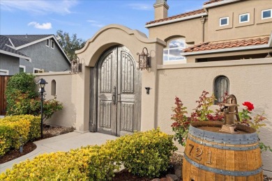 Discover luxurious living in this meticulously upgraded estate on Ridgemark Golf and Country Club in California - for sale on GolfHomes.com, golf home, golf lot