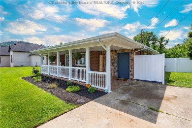 Charming one-level brick rancher, beautifully updated and on Riviera Country Club in West Virginia - for sale on GolfHomes.com, golf home, golf lot