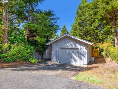 Grab a slice of Oregon Coast paradise in this stunning home on Salishan Spa and Golf Resort in Oregon - for sale on GolfHomes.com, golf home, golf lot