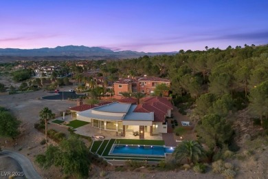 Luxurious one-of-a-kind modern desert masterpiece perched on a on South Shore At Lake Las Vegas in Nevada - for sale on GolfHomes.com, golf home, golf lot