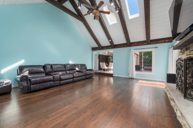 Welcome to this exceptional 5-bedroom, 4.1-bathroom residence on Hillcrest Country Club in Illinois - for sale on GolfHomes.com, golf home, golf lot