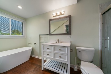 Welcome to this exceptional 5-bedroom, 4.1-bathroom residence on Hillcrest Country Club in Illinois - for sale on GolfHomes.com, golf home, golf lot