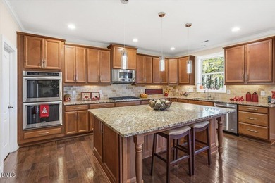 Welcome to an exceptional home in The Legacy at Jordan Lake, one on The Preserve At Jordan Lake Golf Club in North Carolina - for sale on GolfHomes.com, golf home, golf lot