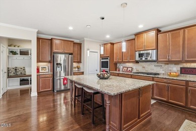 Welcome to an exceptional home in The Legacy at Jordan Lake, one on The Preserve At Jordan Lake Golf Club in North Carolina - for sale on GolfHomes.com, golf home, golf lot